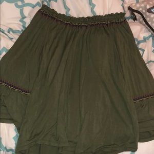 Off the shoulder top